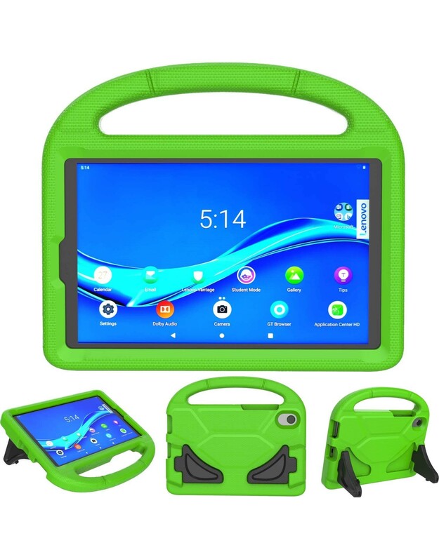 Dėklas Shockproof Kids Lenovo Tab M10 Plus 3rd Gen TB125FU/TB128FU/TB128XU 10.6 žalias