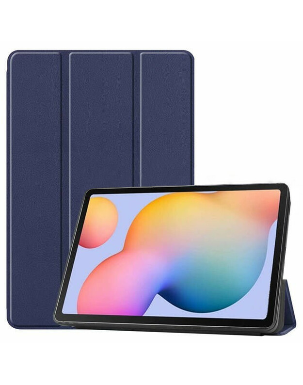 Dėklas Smart Leather Apple iPad 10.2 2020/iPad 10.2 2019 tamsiai mėlynas