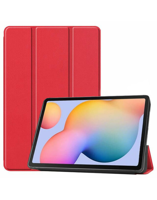 Dėklas Smart Leather Lenovo Tab M10 Plus X606 10.3 raudonas