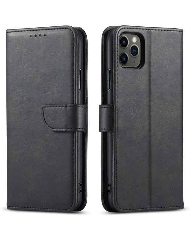 Dėklas Wallet Case Apple iPhone 11 juodas