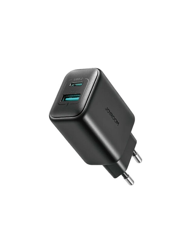 Įkroviklis Joyroom JR-TCF13 USB-C/USB-A 25W juodas