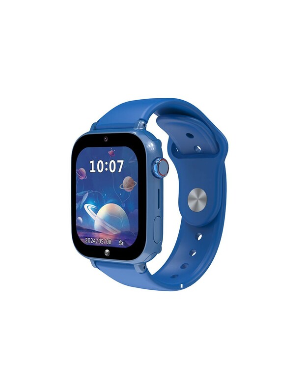 Išmanusis laikrodis vaikams Forever Smartwatch GPS WiFi 4G Kids Look Me! 3 KW-520 mėlynas