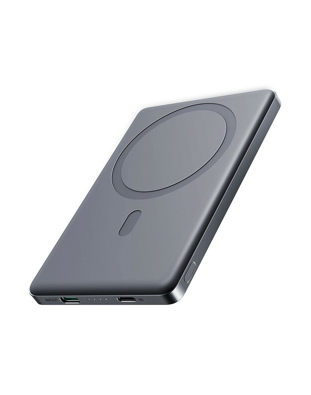 Išorinė baterija Power Bank Joyroom JR-PBM08 20W Magnetic Wireless 5000mAh Space Grey