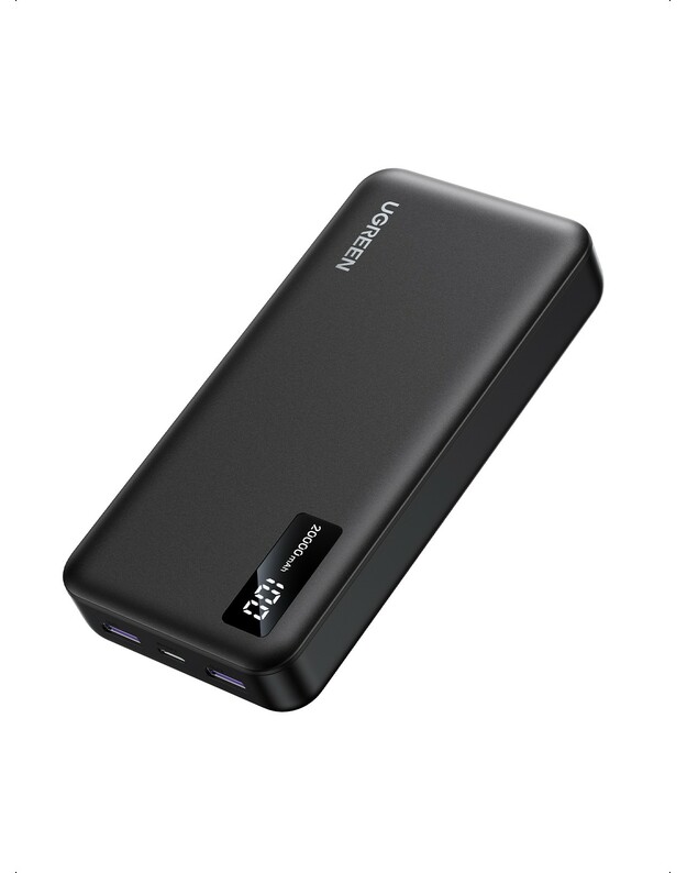 Išorinė baterija Power Bank Ugreen PB313 20W 20000mAh (25683) juoda