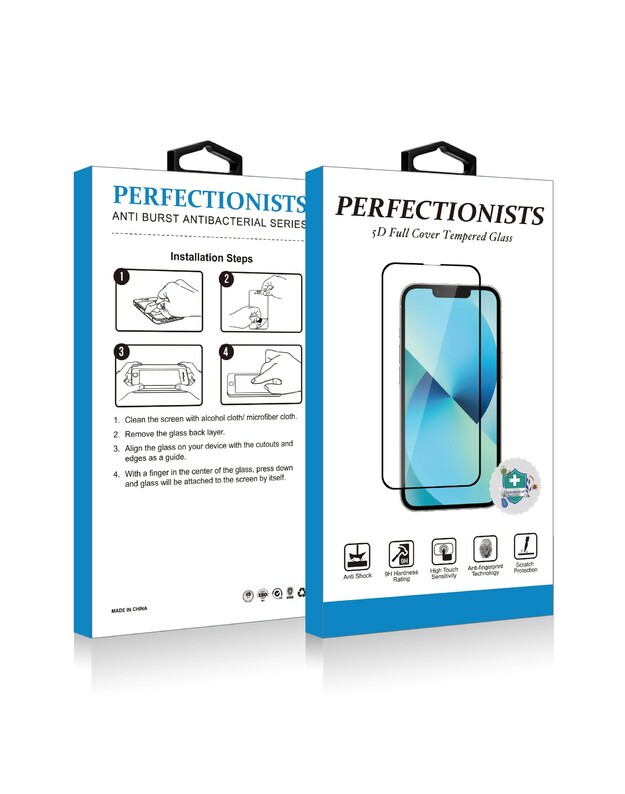 LCD apsauginis stikliukas 3D Perfectionists Xiaomi 12S lenktas juodas