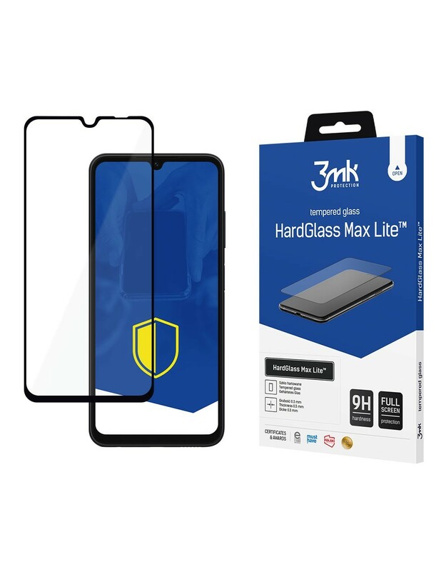 LCD apsauginis stikliukas 3mk Hard Glass Max Lite Xiaomi 14T juodas