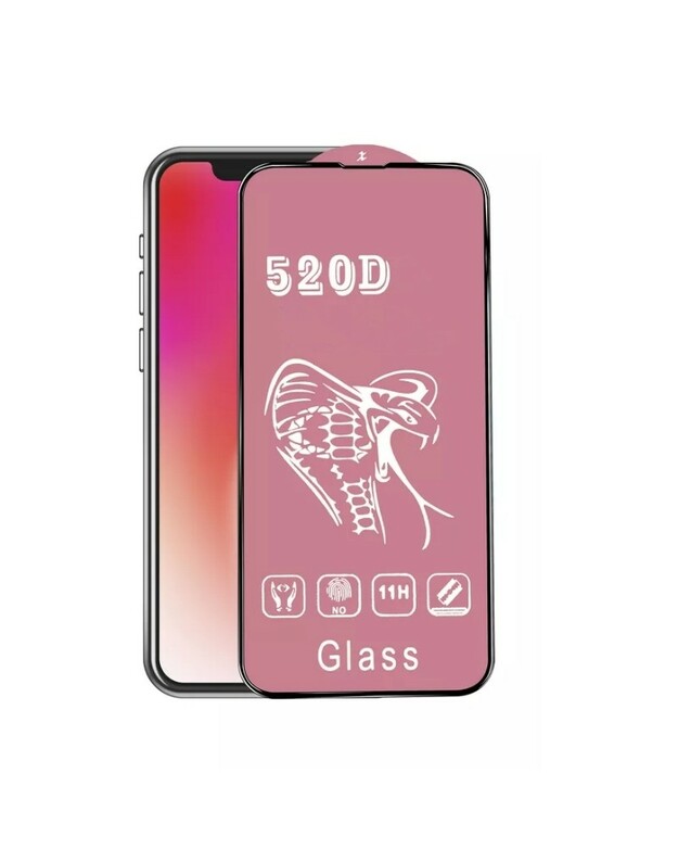 LCD apsauginis stikliukas 520D Xiaomi Redmi Note 12 Pro 5G/12 Pro+ 5G/Poco X5 Pro 5G juodas