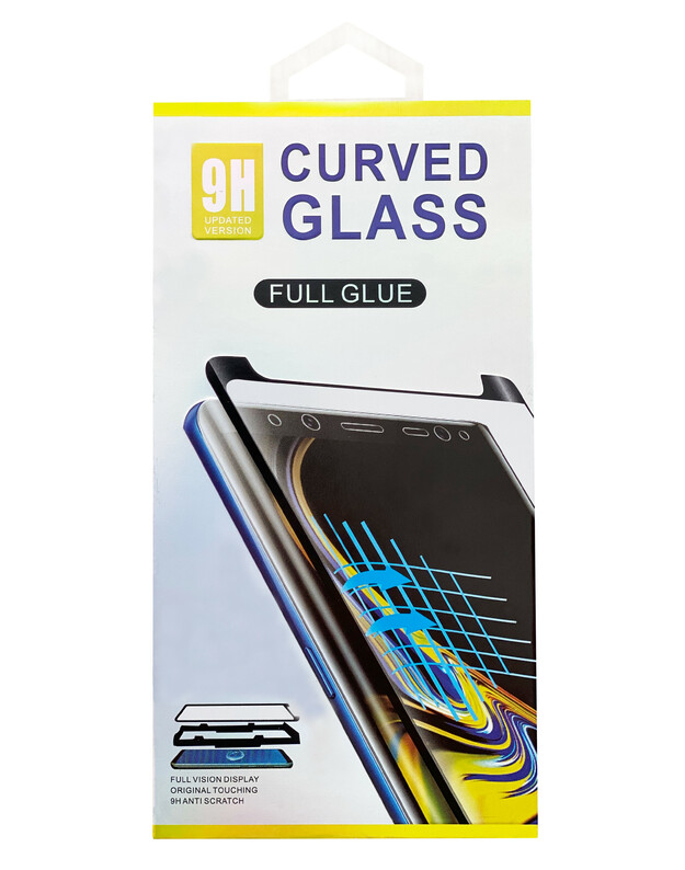 LCD apsauginis stikliukas 9D Curved Full Glue Samsung G950 S8 juodas