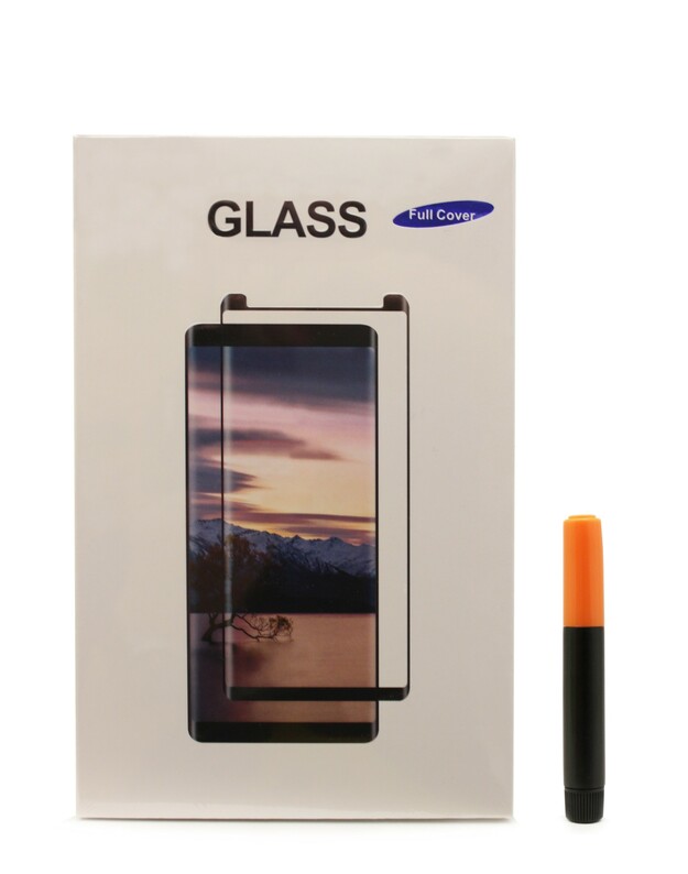 LCD apsauginis stikliukas M1 5D UV Glue Samsung G991 S21 5G lenktas skaidrus