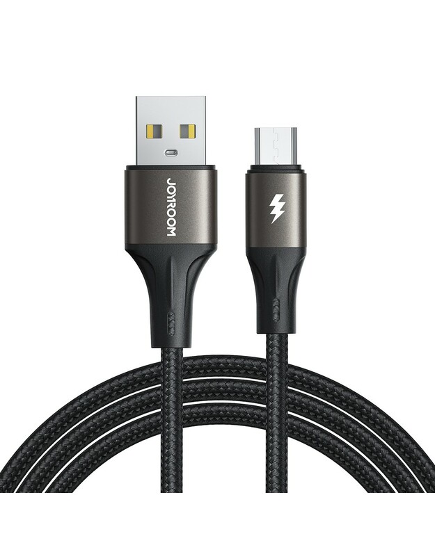 USB kabelis Joyroom SA25-AM3 USB to MicroUSB 3A 1.2m juodas