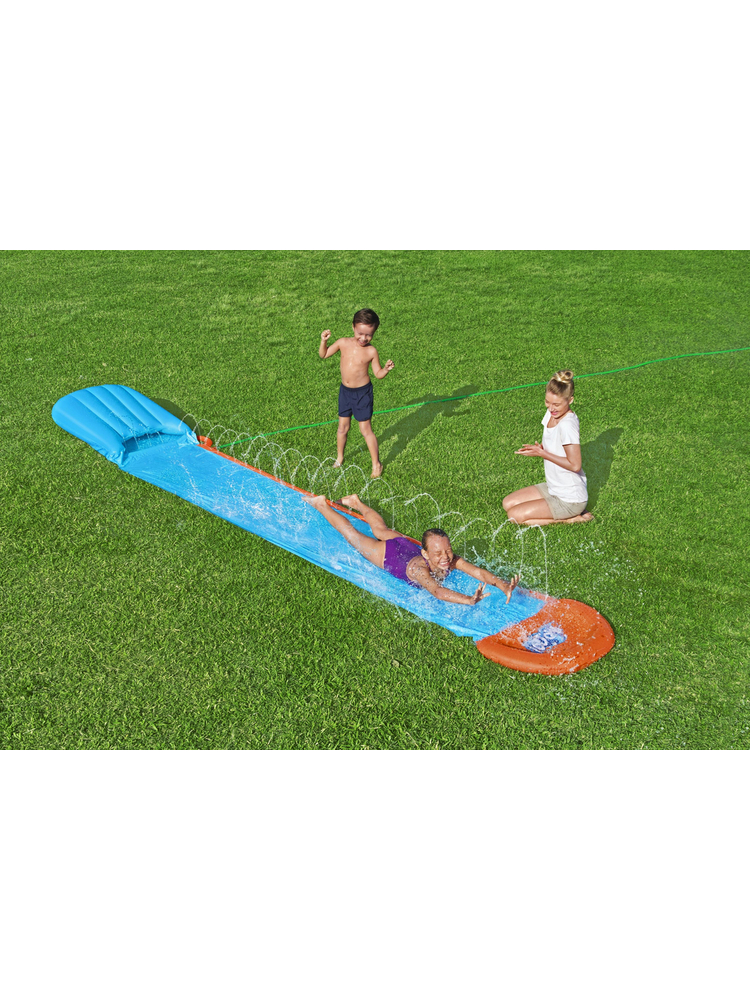 Bestway 52477 H2OGO! Tsunami Splash Ramp Single Slide