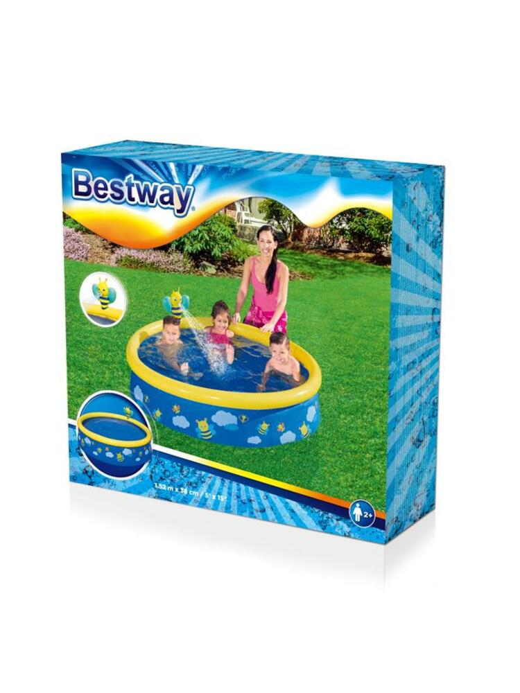 Bestway 57326 My First Fast Set Spray Pool