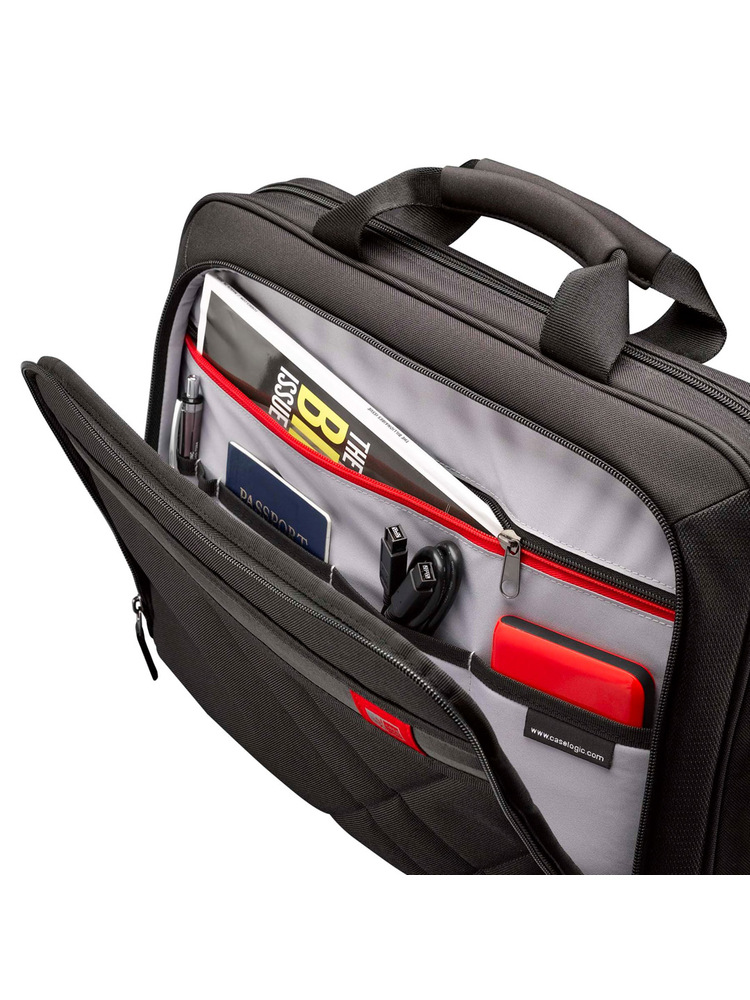 Case Logic 1433 Casual Laptop Bag 15 DLC-115  Black