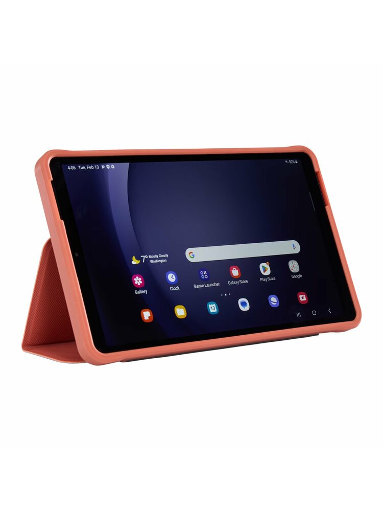 Case Logic 5184 SnapView Samsung Galaxy Tab A9 8.7 case CSGE-2196 Sienna Red