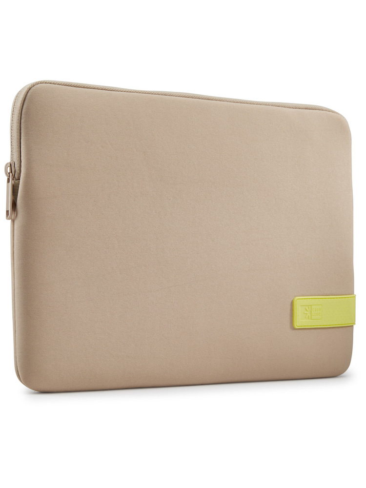 Case Logic Reflect Laptop Sleeve 13.3 REFPC-113 Plaza Taupe/Sun-Lime (3204689)