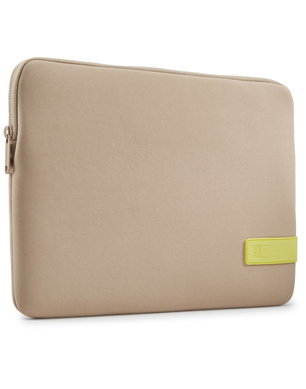 Case Logic Reflect Laptop Sleeve 14 REFPC-114 Plaza Taupe/Sun-Lime (3204694)