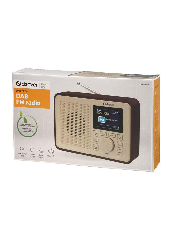 Denver DAB-60DW Greenline Darkwood