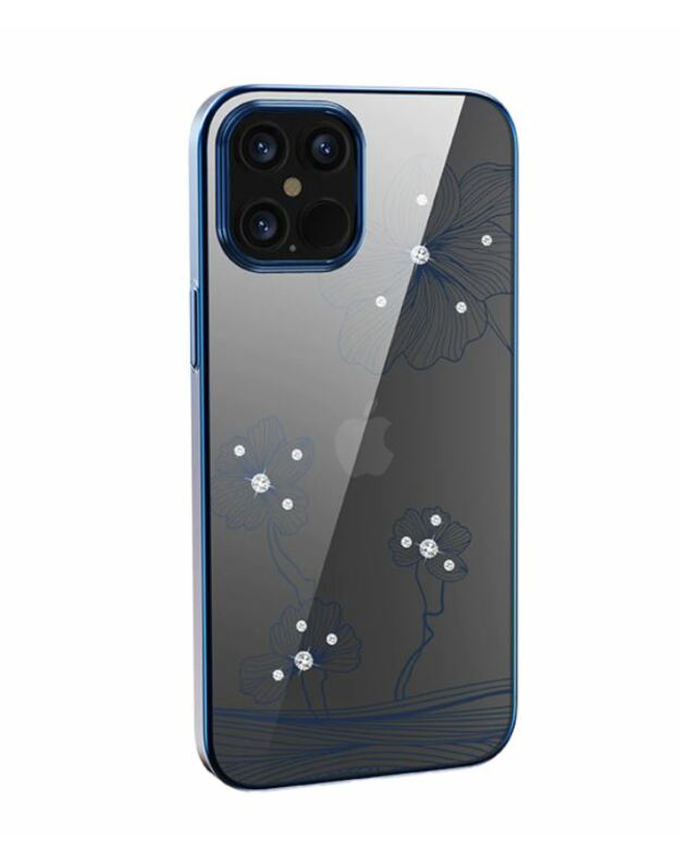 Devia Crystal Flora case iPhone 12/12 Pro blue