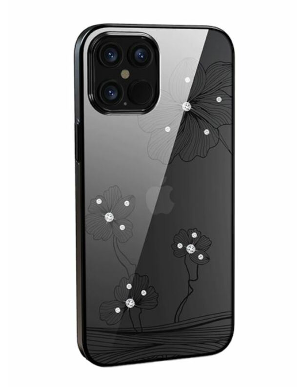 Devia Crystal Flora case iPhone 12 mini black