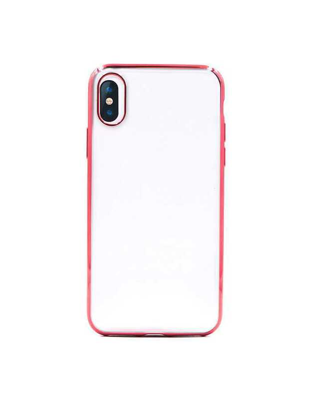 Devia Glitter soft case (TPU) iPhone XS Max (6.5) red