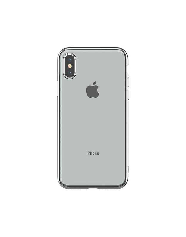 Devia Glitter soft case (TPU) iPhone XS Max (6.5) silver