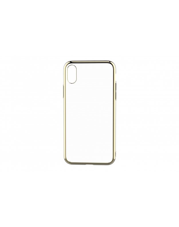 Devia Glitter soft case (TPU) iPhone XS/X(5.8) gold