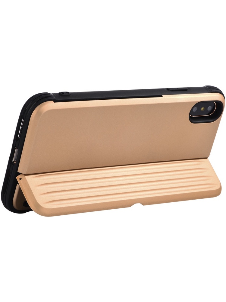 Devia H-Card Series Case iPhone XS/X(5.8) gold