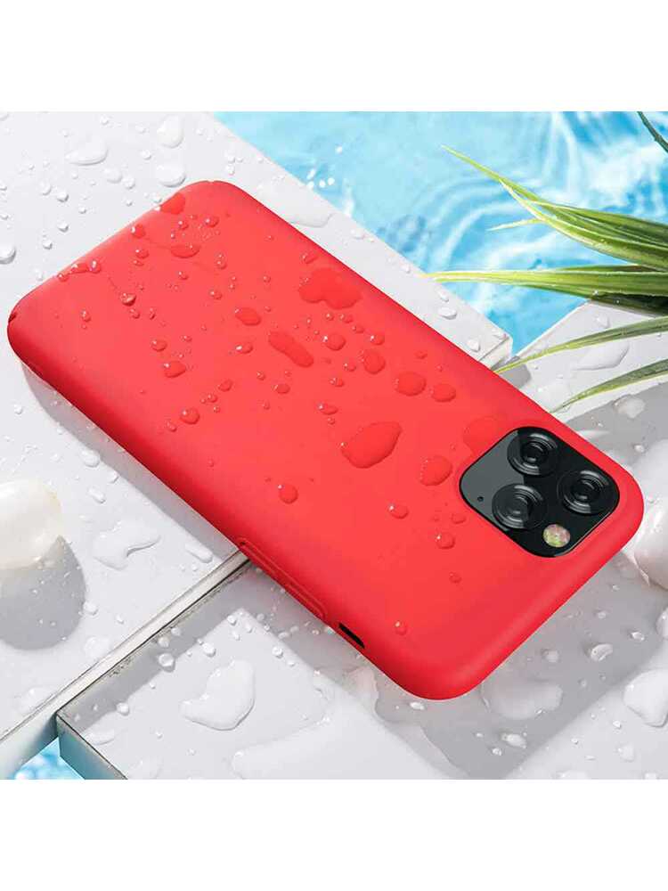 Devia Nature Series Silicone Case iPhone 12 Pro Max red