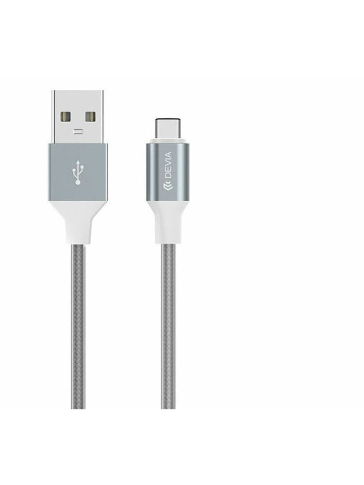 Devia Pheez Series Cable for Micro USB (5V 2.4A,1M) grey