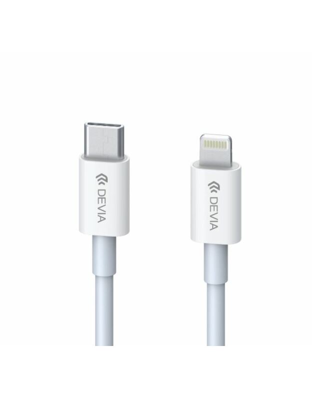 Devia Smart Series PD Cable for Type-C to Lightning (MFI) 18W white