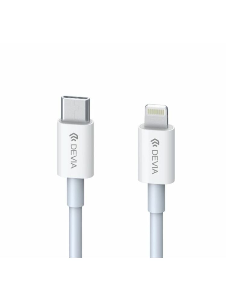 Devia Smart Series PD Cable for Type-C to Lightning (MFI) 18W white