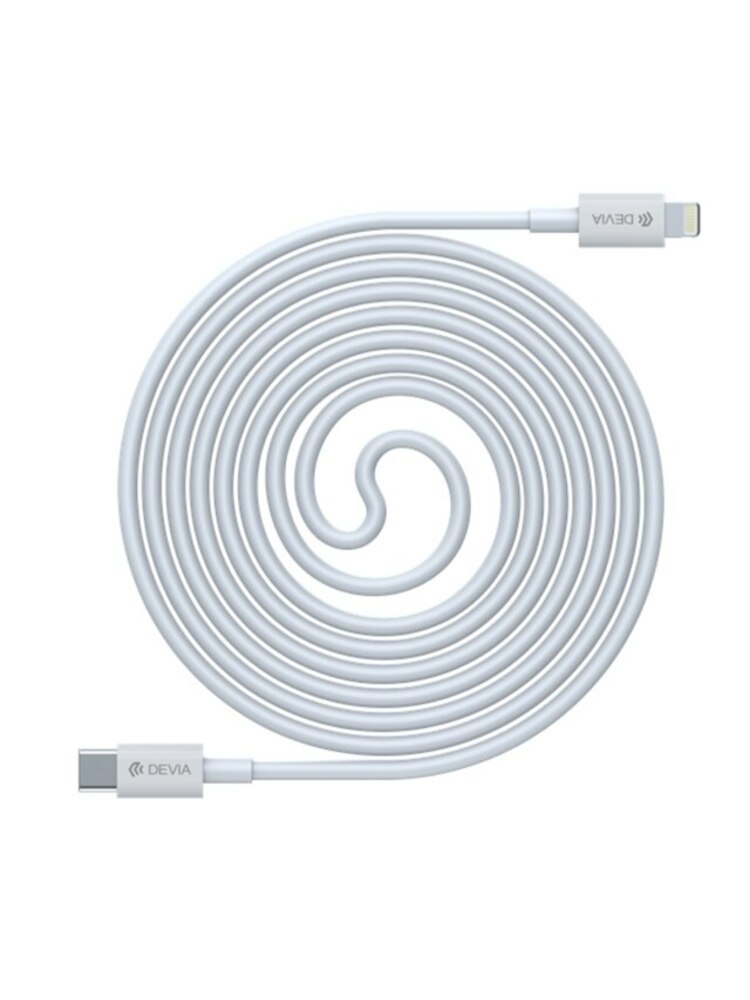 Devia Smart Series PD Cable for Type-C to Lightning (MFI) 18W white