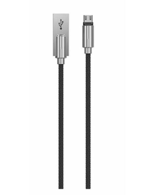 Devia Storm Series Zinc Alloy Android cable (5V 2.1A,1M) black