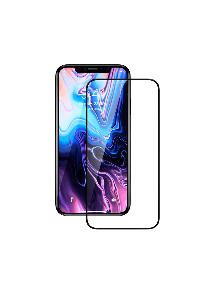 Devia Van Entire View Full Tempered Glass iPhone 11 Pro Max black