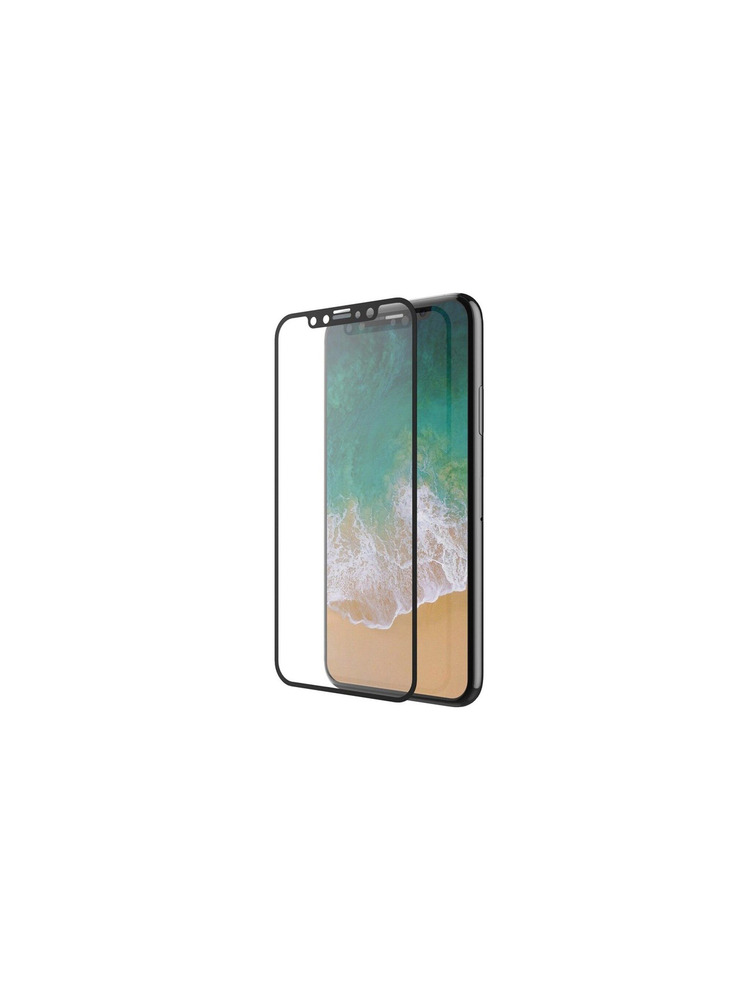 Devia Van Entire View Full Tempered Glass iPhone XS Max (6.5) black (10pcs)