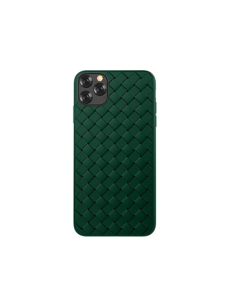 Devia Woven Pattern Design Soft Case iPhone 11 Pro Max green