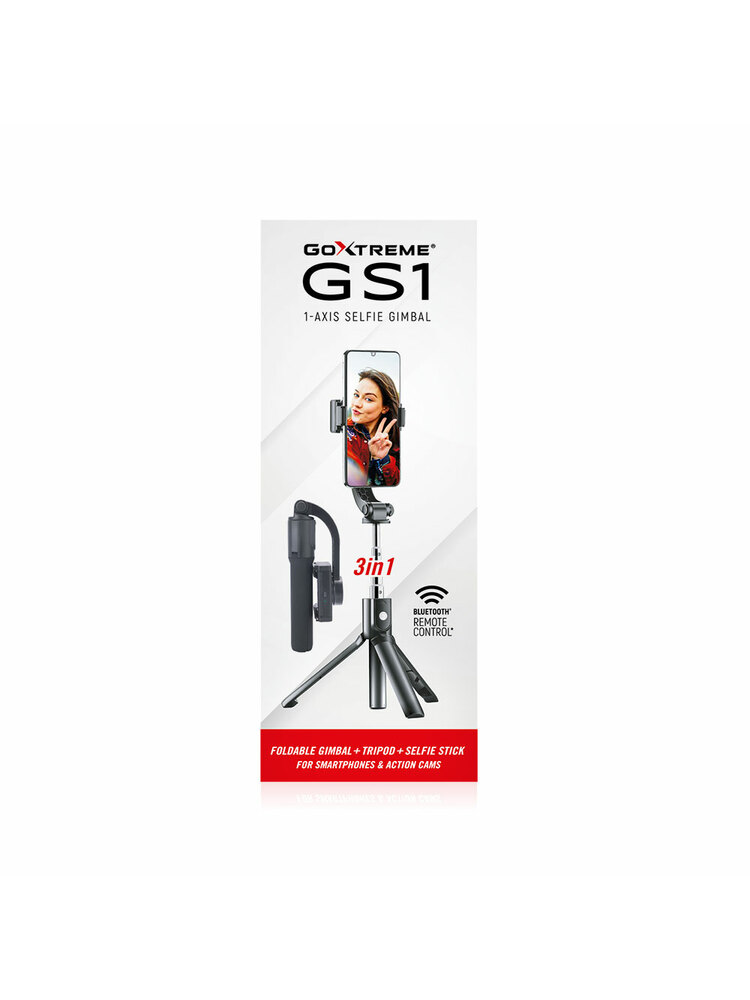 GoXtreme GS1 Foldable Gimbal For Smartphones and Action Cams 55239