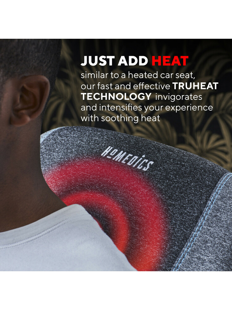 Homedics TH-SPTF2000-EU TruHeat Shiatsu Rechargeable Pillow