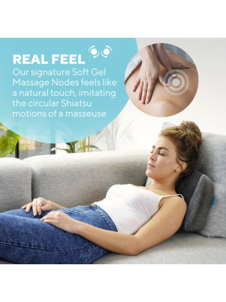 Homedics TH-SPTF2000-EU TruHeat Shiatsu Rechargeable Pillow