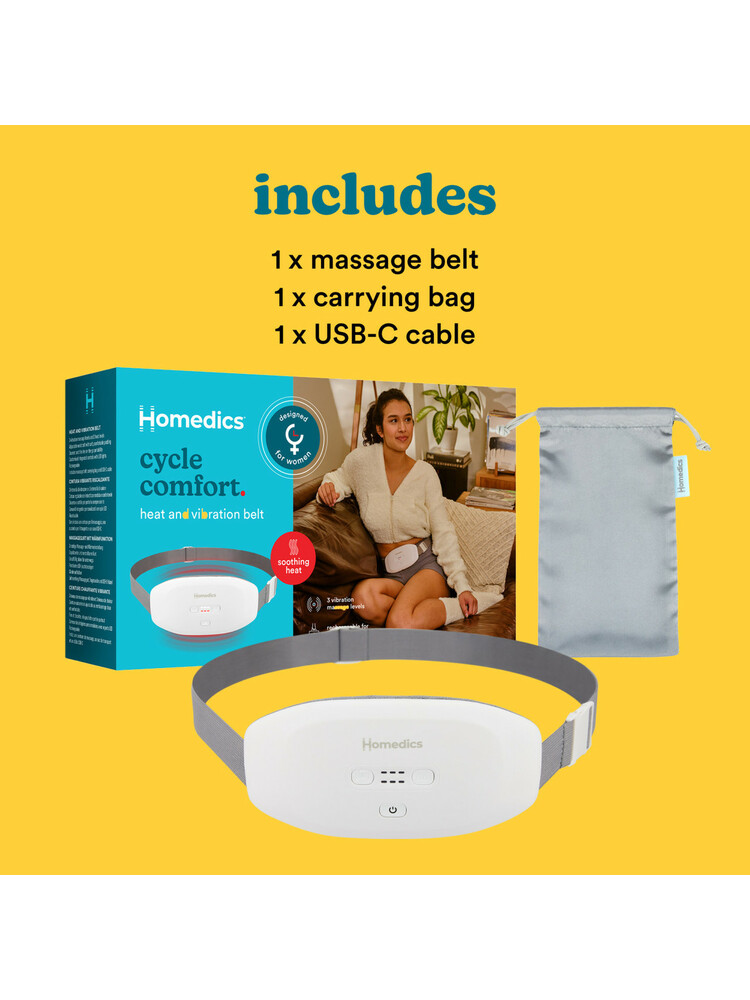 Homedics WMH-200H Cycle Comfort Heat and Vibration Belt