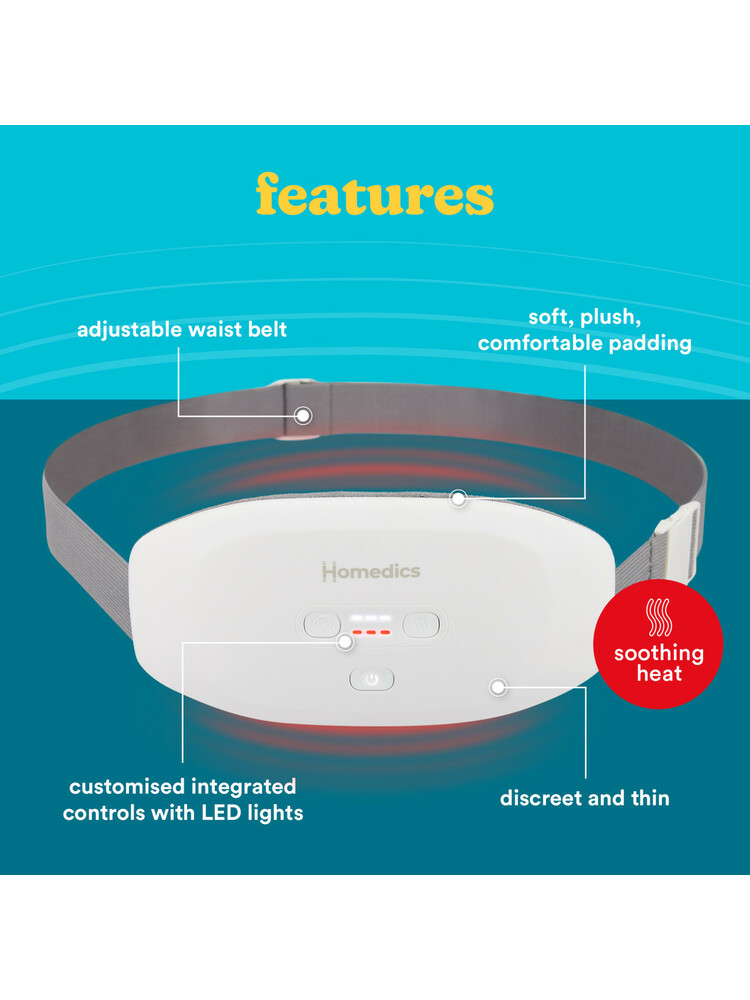 Homedics WMH-200H Cycle Comfort Heat and Vibration Belt