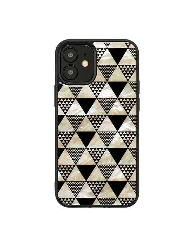 iKins case for Apple iPhone 12 mini pyramid black