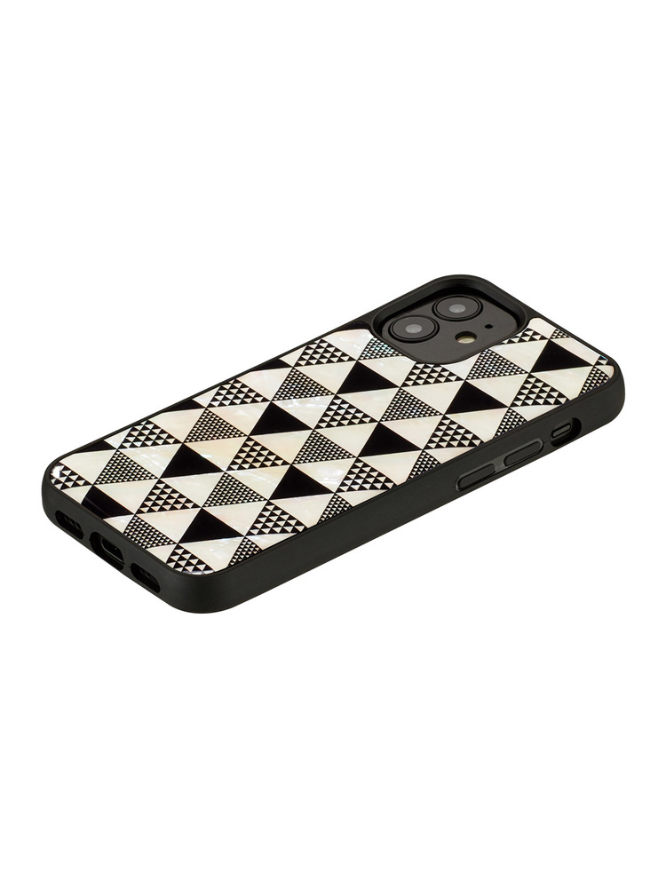 iKins case for Apple iPhone 12 mini pyramid black