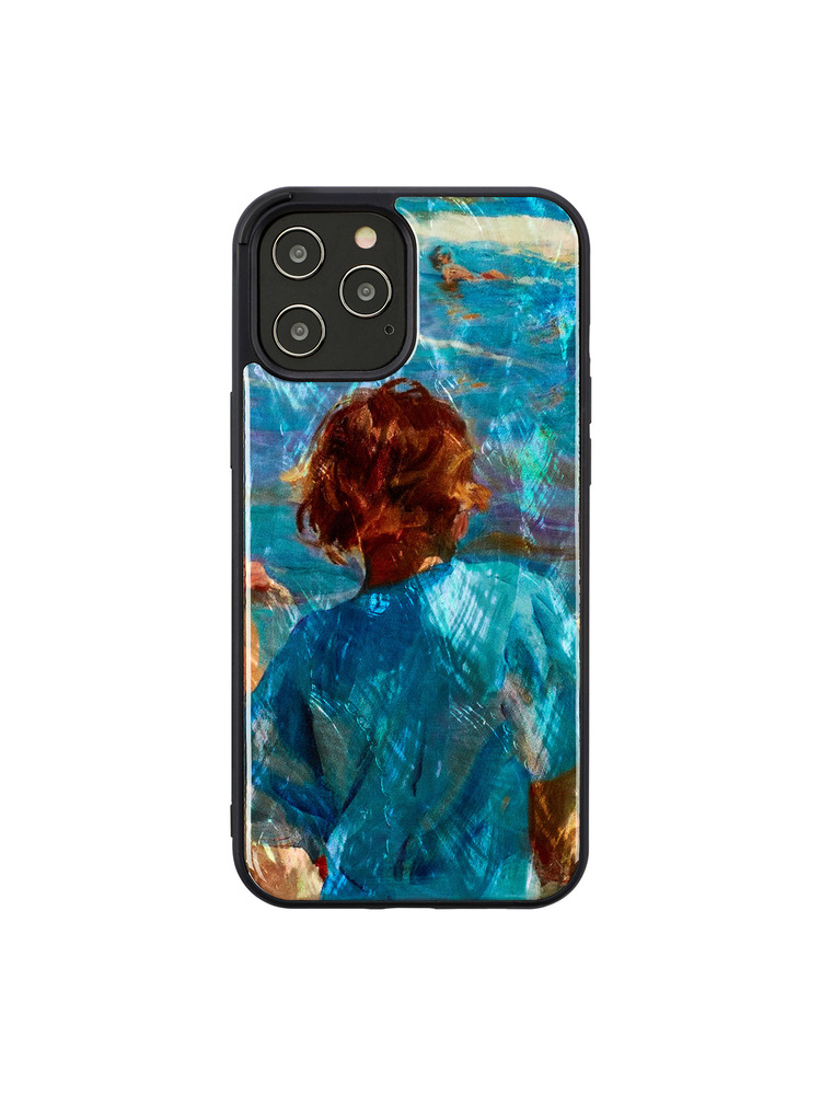 iKins case for Apple iPhone 12 Pro Max children on the beach