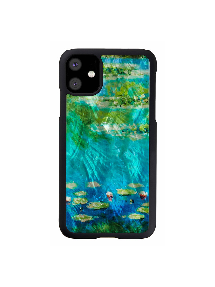 iKins SmartPhone case iPhone 11 water lilies black