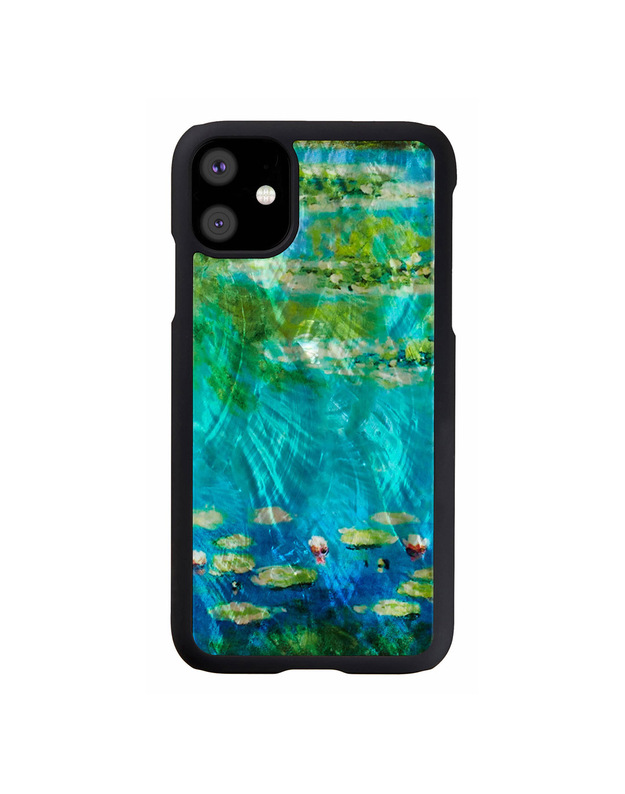 iKins SmartPhone case iPhone 11 water lilies black