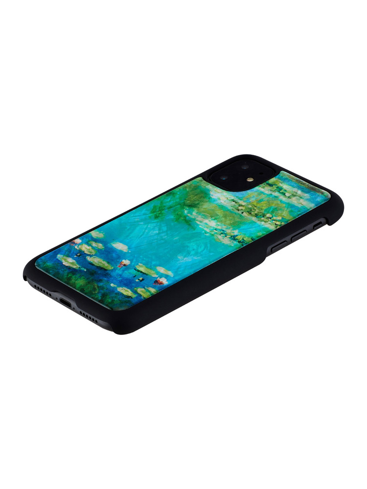 iKins SmartPhone case iPhone 11 water lilies black