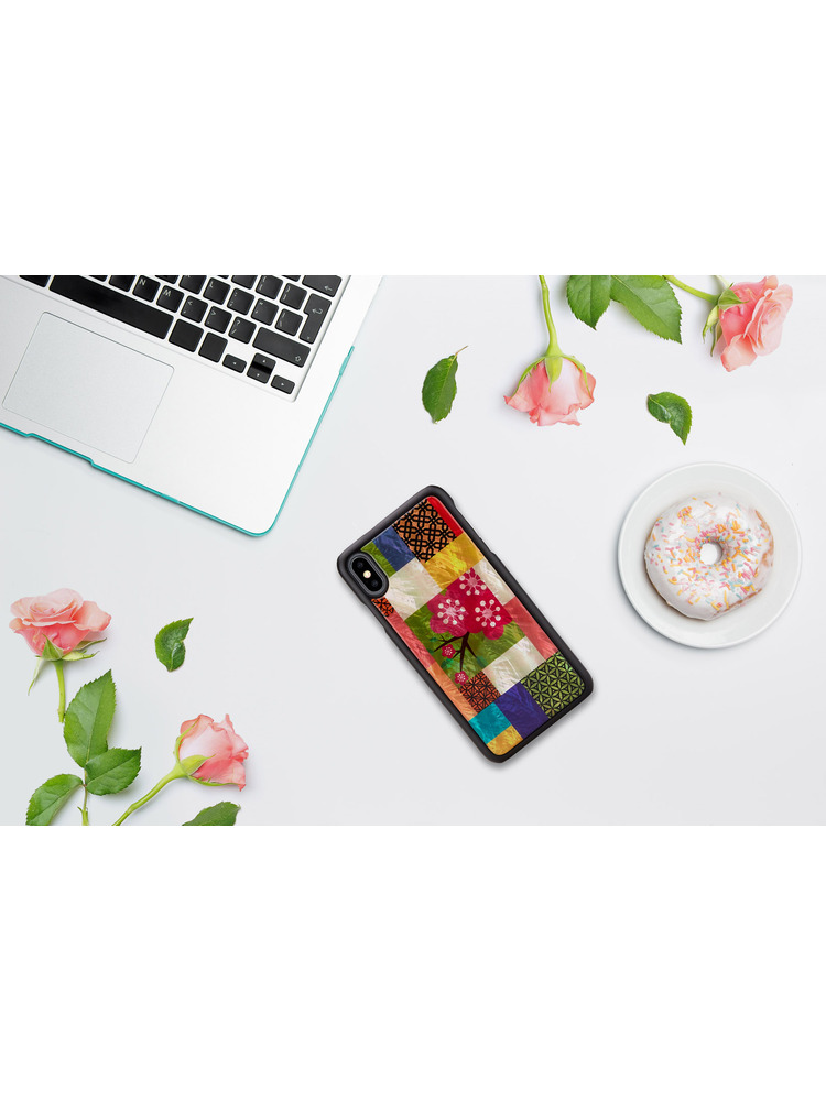 iKins SmartPhone case iPhone XS Max cherry blossom black