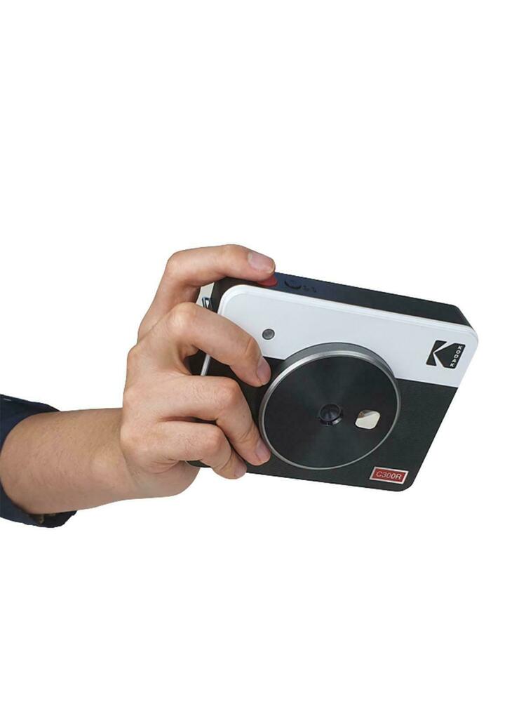 Kodak Mini Shot 3 Square Retro Instant Camera and Printer White