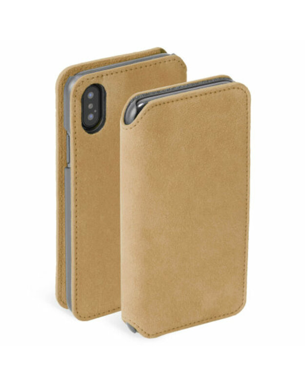 Krusell Broby 4 Card SlimWallet Apple iPhone XS cognac